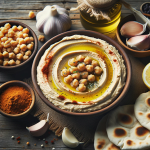 Easy and authentic homemade greek hummus recipe 1 A bowl of hummus