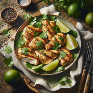 Greek-inspired lime and coriander (cilantro) chicken 1 Greek inspired lime and coriander chicken