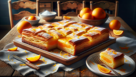 a Greek Orange Phyllo Cake 1