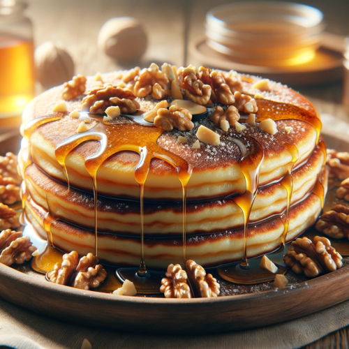 Photo of traditional greek tiganites pancakes
